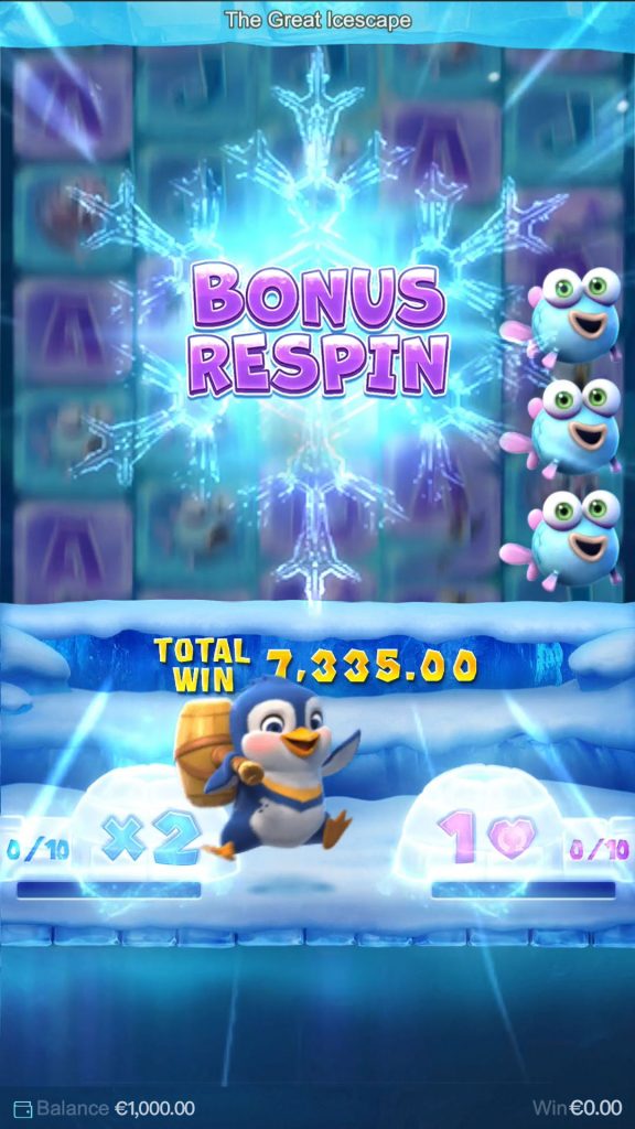 รีวิวเกม the great icescape slot 1