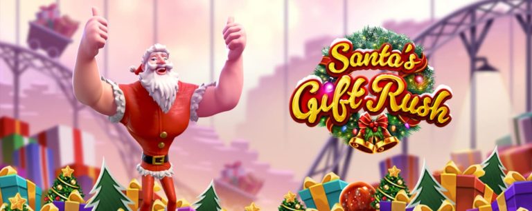 PGSLOT  สมัครสมาชิก แจกโบนัส 100 | Santa’s Gift Rush | FREE