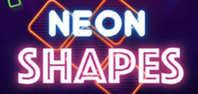 PG SLOT สล็อตเครดิตฟรีไม่ต้องฝาก Neon Shapes ฝากขั้นต่ำ 100