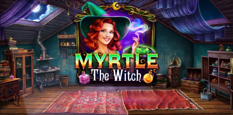 PG SLOT Myrtle the Witch สล็อต ฝากขั้นต่ำ 1 บาทรับ 50 Free